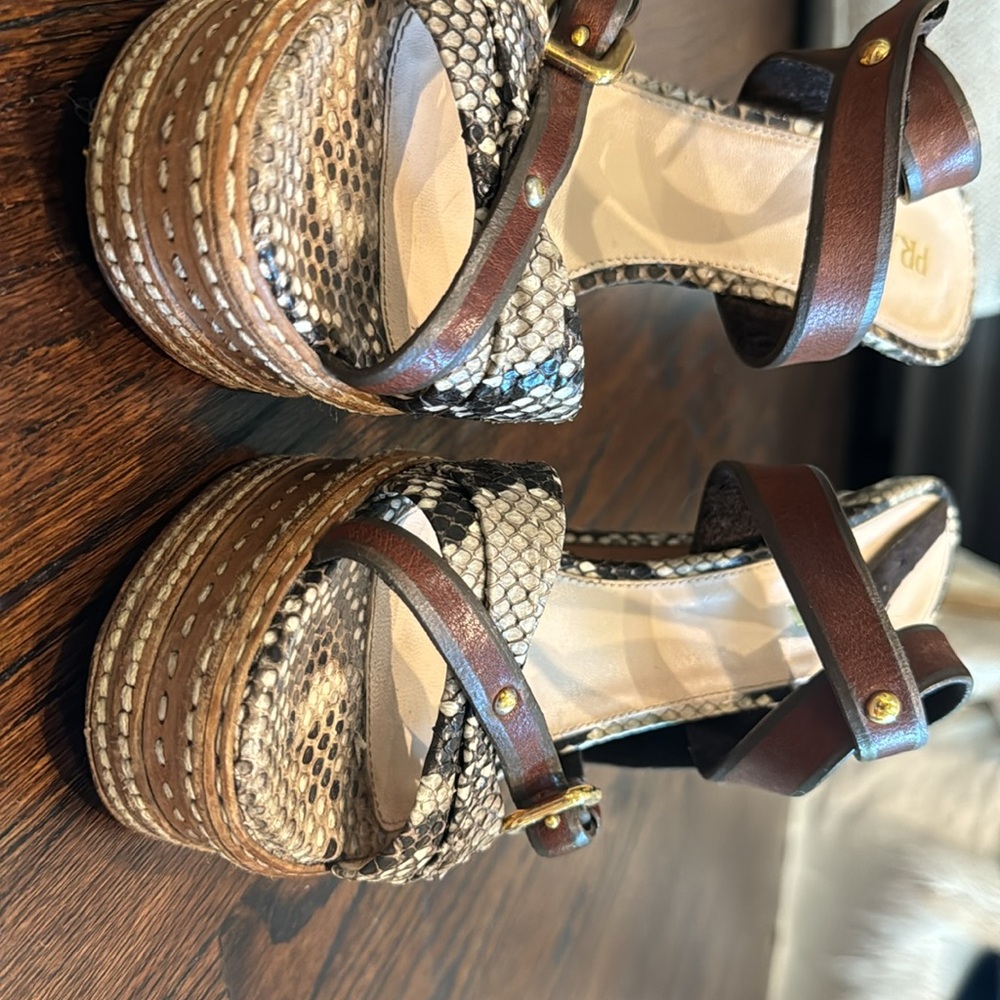 Prada Python Heels - image 4